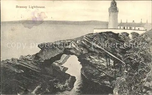 Leuchtturm Lighthouse Brassay Lighthouse Kat. Gebaeude