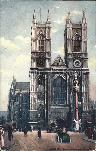 Verlag Tucks Oilette Nr. 7924 Westminster Abbey London  Kat. Verlage