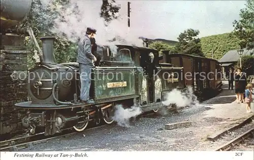Lokomotive Festiniog Railway Tan y Bulch  Kat. Eisenbahn
