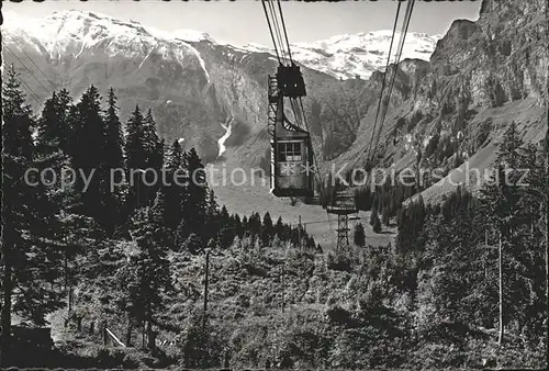 Seilbahn Gerschnialp-Truebsee  / Bahnen /