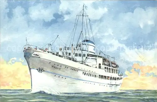 Faehre M.V. Miaoulis Nomikos Lines Greece Kat. Schiffe