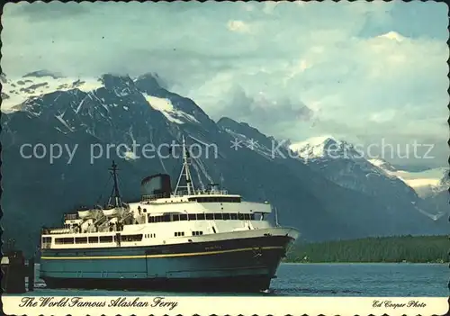 Dampfer Binnenschifffahrt Alaska Ferry  Kat. Schiffe