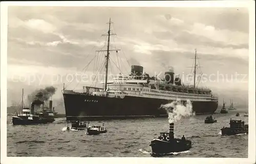 Dampfer Oceanliner Turbinen Schnelldampfer Bremen Kat. Schiffe