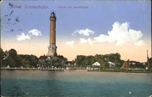 Leuchtturm Lighthouse Osternothafen  Kat. Gebaeude