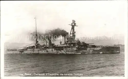 Marine Cuirasse d Escadre Paris Kat. Schiffe