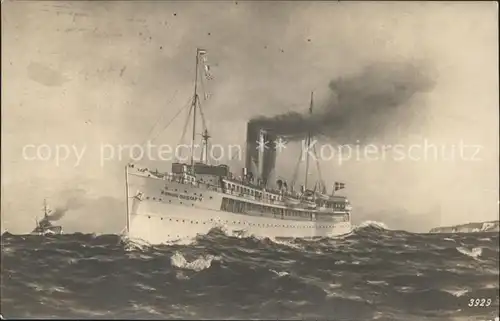 Dampfer Oceanliner Konung Gustaf V Kat. Schiffe