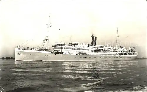 Dampfer Oceanliner M.S. Sibajak Kat. Schiffe