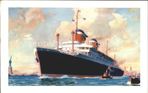 Dampfer Oceanliner S.S. America Kat. Schiffe