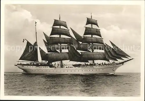 Segelschiffe Schulschiff 3 Mastbark Gorch Fock Kat. Schiffe