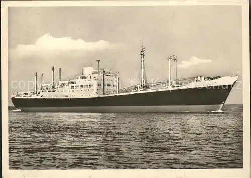 Dampfer Oceanliner MS. Bayernstein  Kat. Schiffe