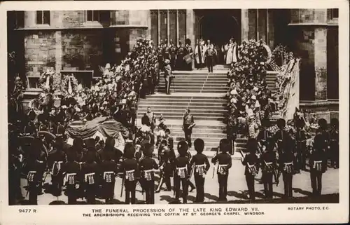 Adel GB King Edward VII Funeral Procession