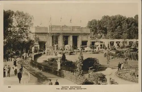 Exhibition British Empire 1924 North Entrance /  /