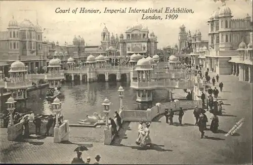 Exhibition Imperial London 1909 Court of Honour / Expositions /