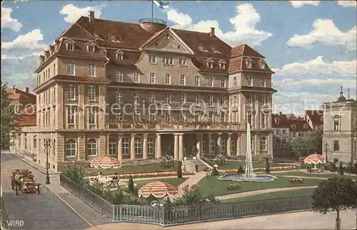 Verlag WIRO Wiedemann Nr. 2411 A Gotha Schloss-Hotel / Verlage /