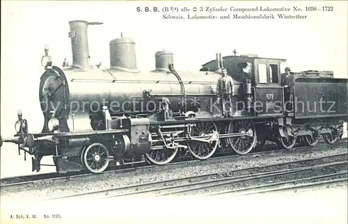 Lokomotive SBB No. 1678 / Eisenbahn /