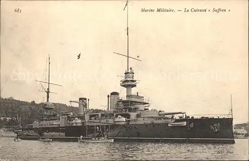 Marine Le Cuirasse Suffren  / Schiffe /