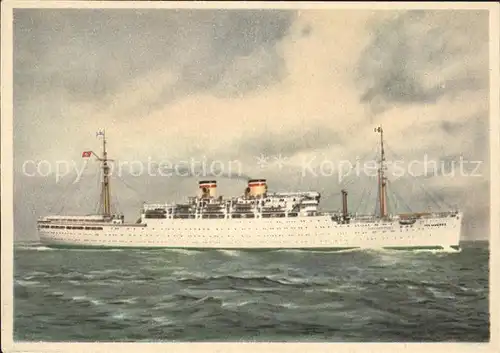 Dampfer Oceanliner Motorschiff Milwaukee  / Schiffe /