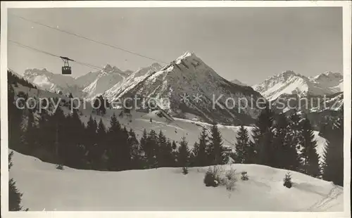 Seilbahn Nebelhornbahn Oberstdorf Himmelschroffen / Bahnen /