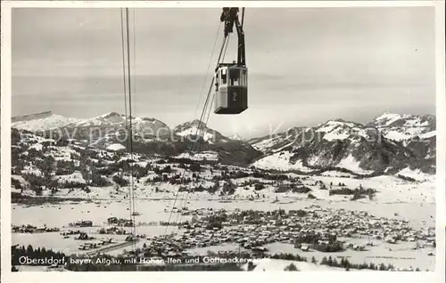 Seilbahn Oberstdorf Hohen-Ilfen Gottesackerwaende / Bahnen /