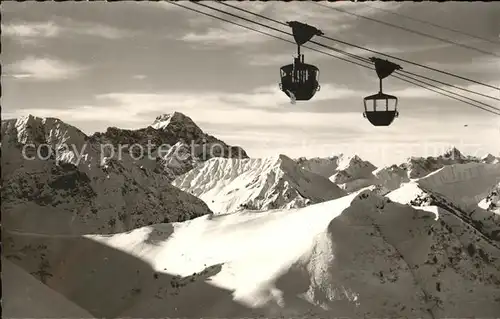 Seilbahn Kanzelwandbahn-Riezlern Kleinwalsertal  / Bahnen /