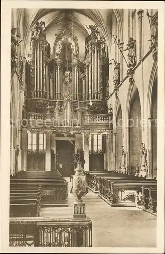 Kirchenorgel Salem Muenster  Kat. Musik