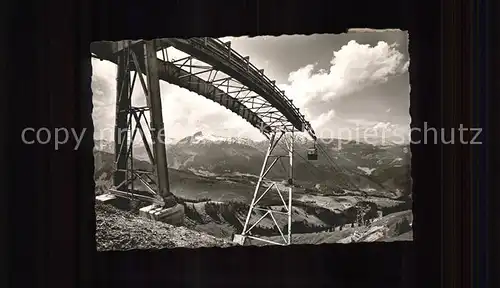 Seilbahn Kanzelwandbahn Bergstation Riezlern Kleinwalsertal / Bahnen /