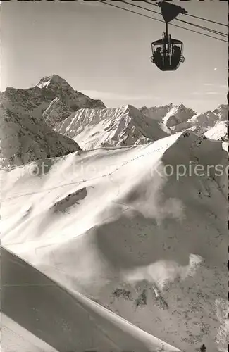 Seilbahn Kanzelwandbahn-Bergstation Riezlern Kleinwalsertal / Bahnen /