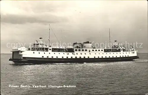 Schiffe Prinses Beatrix Veerboot Vlissingen Breskens Kat. Schiffe