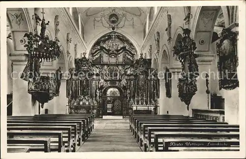 Kirchenorgel Kloster Wettingen Laienkirche Kat. Musik