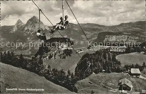 Sessellift Stoos Frohnalpstock  Kat. Bahnen