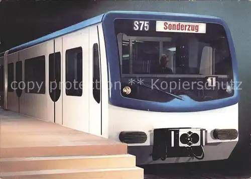 Eisenbahn S Bahn Berlin BR 481 Design Modell  Kat. Eisenbahn