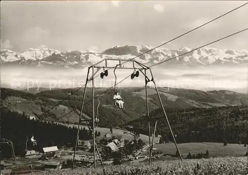 Sessellift Hotel Feldbergerhof Feldberg  Kat. Bahnen