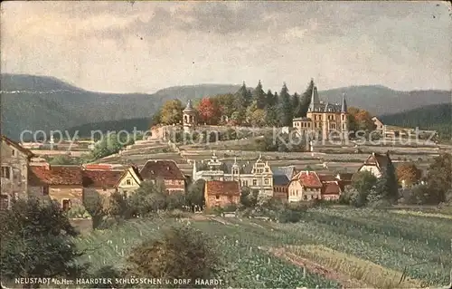 Verlag Tucks Oilette Nr. 779 Neustadt an der Hardt Haardter Schloesschen  Kat. Verlage