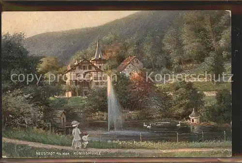 Verlag Tucks Oilette Nr. 779 Koenigsmuehle Neustadt an der Hardt N. Beraud  Kat. Verlage