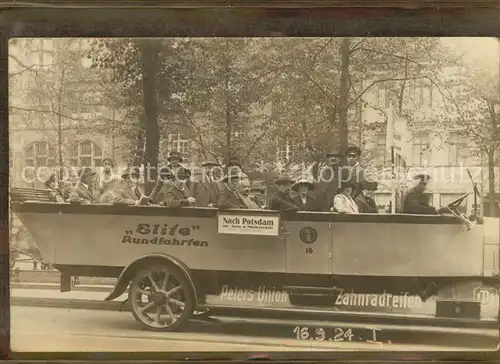 Autobus Omnibus Elite Rundfahrten Berlin-Potsdam  / Autos /