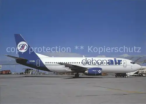 Flugzeuge Zivil Debonair B 737 33A G OABL c n 24096 Kat. Flug