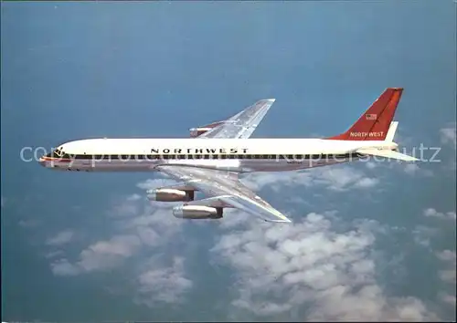 Flugzeuge Zivil Convair 880 N803US Douglas DC 8 33 Northwest Airlines  Kat. Flug