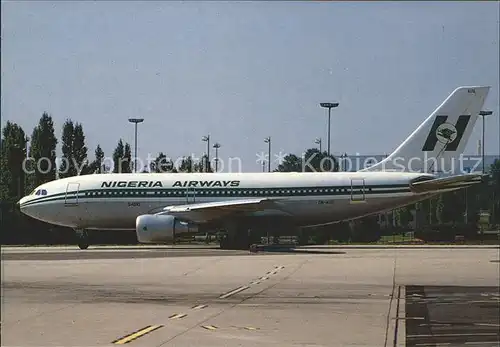 Flugzeuge Zivil Nigeria Airways Airbus A 310 222 5N AUG  Kat. Flug