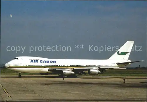 Flugzeuge Zivil Air Gabon Boeing 747 2Q2B F ODJG Kat. Flug