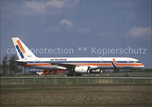 Flugzeuge Zivil PH AHF Boeing 757 27B Air Holland c n 24136 Kat. Flug