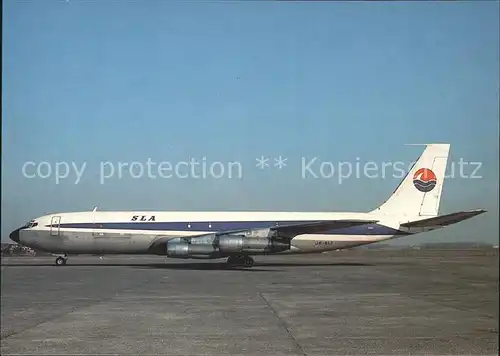Flugzeuge Zivil St. Lucia Airways Boeing 707 323C Kat. Flug