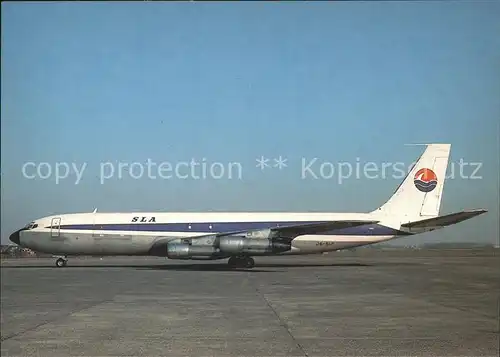 Flugzeuge Zivil SLA St. Lucia Airways Boeing 707 323C J6 6LF  Kat. Flug