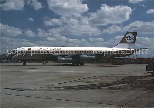 Flugzeuge Zivil Libyan Arab Airlines OD AFW Boeing 720 023B c n 18026 Kat. Flug