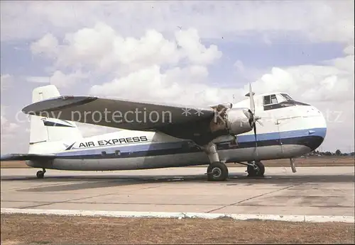 Flugzeuge Zivil Air Express LTD Bristol B170 Freighter  Kat. Flug