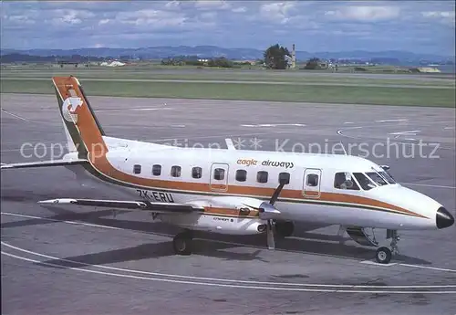 Flugzeuge Zivil Eagle Airways Embraer Bandeirante ZK ERU c n 267 Kat. Flug