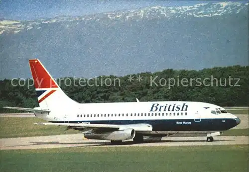 Flugzeuge Zivil Boeing 737 British Airways  Kat. Flug