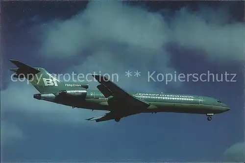 Flugzeuge Zivil BRANIFF B 727 227 N 440 BN c n 21119 Kat. Flug