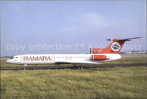 Flugzeuge Zivil Samara Airlines Tu 154 M RA 85817 cn 1007  Kat. Flug