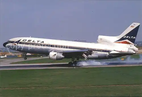 Flugzeuge Zivil Delta Air Lines Lockheed L 1011 500 TriStar N751DA c n 1166 Kat. Flug