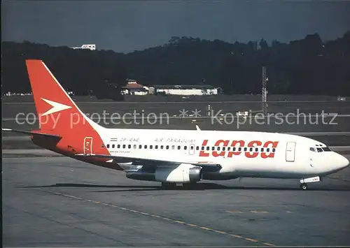 Flugzeuge Zivil LAPSA AIR PARAGUAY B737 208 (21518) ZP CAC Kat. Flug